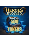Heroes Evolved 500 Tokens