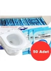 ® Hijyenik Tek Kullanımlık Klozet Kapağı Poşeti 50 Adet