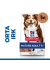 Hills Mature Senior +7 Medium Orta Irk Kuzu Etli Yaşlı Köpek Mamasi 2.5 Kg