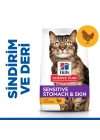 Hills Sensitive Skin Deri Tüy ve Sindirim Hassasiyeti için Yetişkin Kedi Maması 1.5 Kg