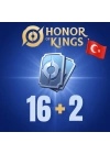 Honor of Kings 16 + 2 Jeton TR
