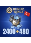 Honor of Kings 2.400 + 480 Jeton TR
