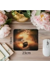 Huzurlu Sabah Göl Manzaralı Mouse Pad - 19x23 cm 2 mm Dikdörtgen İthal Baskılı Mouse Pad