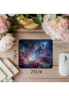 Hypercolor Uzay Tasarımı Mouse Pad - 19x23 cm 2 mm Dikdörtgen İthal Baskılı Mouse Pad