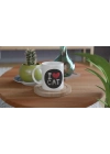 I Love Cat Yazılı Siyah-Beyaz Kedi Temalı Baskılı Kupa Bardak
