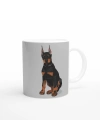 I Love Doberman Temalı Baskılı Kupa Bardak