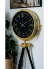 ® İhtişam Gold Tripod Ayaklı Saat