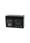 Atex Ax6-12 ( İnce ) Akü ( 6v-12ah ) Amper*10