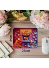 Insert Coin to Win Yazılı Retro Mousepad - 19x23 cm 2 mm Dikdörtgen İthal Baskılı Mouse Pad