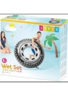 Intex Tutunmalı Deniz Simiti Araba Lastiği Desenli 114cm - 56268