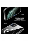 Iphone 12 Pro Max Kılıf Kamera Lens Korumalı Magsafe Destekli Şeffaf Darbe Emici Sert Kapak