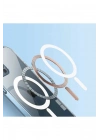 Iphone 14 Kılıf Kamera Lens Korumalı Magsafe Destekli Şeffaf Darbe Emici Sert Kapak