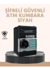 Işıklı Sesli Şifreli ATM Görünümlü Kasa Kumbara