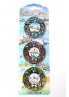 İstanbul Temalı Metal Magnet 3lü Set Model 1