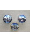 İstanbul Temalı Metal Magnet Alk4339