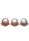 İstanbul Temalı Metal Magnet Sultanahmet Yuvarlak Tasarımlı