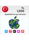 iTunes Gift Card 1000 TL