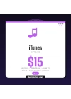 iTunes Gift Card 15 USD