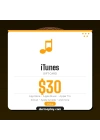 iTunes Gift Card 30 USD