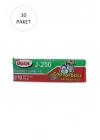 J-250 Jumbo Boy Çöp Torbası 80 x 110 cm 10 Lu Rulo x 10 Paket = 100 Adet (Siyah)