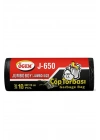 J-650 Jumbo Boy Çöp Torbası 80 x 110 cm 10 Lu Rulo x 1 Paket = 10 Adet (Siyah)