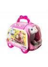 JND-6801 Taşıma Araba Çantalı Hareketli Pilli Kedi Set -Vardem Oyuncak