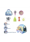 JND-6802 Taşıma Araba Çantalı Hareketli Pilli Köpek Set -Vardem Oyuncak