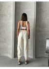 Jogger lastik paça pantolon