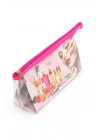 Jolly Tekli Orta Boy Şeffaf Makyaj Çantası 25cmX12cmX8CM