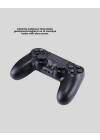 Kablosuz PS4 Oyun Kolu Çift Motor Titreşimli Uzun Bataryalı