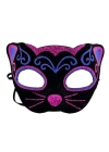 Kadife Kaplama Kedi Maskesi
