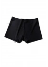 Kadın Dikişsiz Görünmez İz Yapmaz Mini Şort Boxer Siyah
