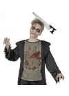 Kafaya Saplanmış Halloween Kanlı Testere Şaka Tacı