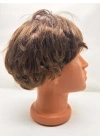 Kahverengi Kısa Kesim İçi Astarlı Erkek Peruğu