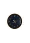 Kahverengi Mermer Desenli 36 Cm Duvar Saati