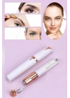 Kalem Tipi Taşınabilir İnce Uçlu Yüz Için Tüy Alıcı Kaş Bıyık Epilasyon Aleti (pil Dahildir)