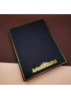 Kaligrafi Kalem Ve Vintage Tasarım Deri Defter