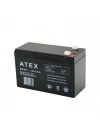 Atex Ax-12 ( Kalın ) Kuru Akü ( 12v-7ah ) Amper*10