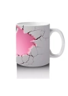 Kalpli Duvarı Delen Tavşan – Baskılı Kahve Kupası