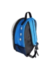 Kalpli Patili Astronot Şeffaf Taşıma Sırt Çantası Mavi 24x32x42 cm