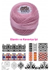Kaplan Etamin Ve Kanaviçe İpi 8 No Kod/Renk: 1002 - Royaleks