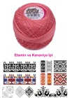 Kaplan Etamin Ve Kanaviçe İpi 8 No Kod/Renk: 101 - Royaleks
