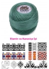 Kaplan Etamin Ve Kanaviçe İpi 8 No Kod/Renk: 109 - Royaleks
