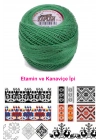 Kaplan Etamin Ve Kanaviçe İpi 8 No Kod/Renk: 110 - Royaleks