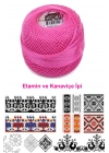 Kaplan Etamin Ve Kanaviçe İpi 8 No Kod/Renk: 111 - Royaleks