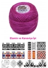 Kaplan Etamin Ve Kanaviçe İpi 8 No Kod/Renk: 113 - Royaleks