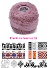 Kaplan Etamin Ve Kanaviçe İpi 8 No Kod/Renk: 202 - Royaleks