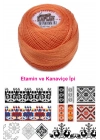 Kaplan Etamin Ve Kanaviçe İpi 8 No Kod/Renk: 244 - Royaleks