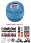 Kaplan Etamin Ve Kanaviçe İpi 8 No Kod/Renk: 293 - Royaleks