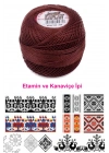Kaplan Etamin Ve Kanaviçe İpi 8 No Kod/Renk: 300 - Royaleks